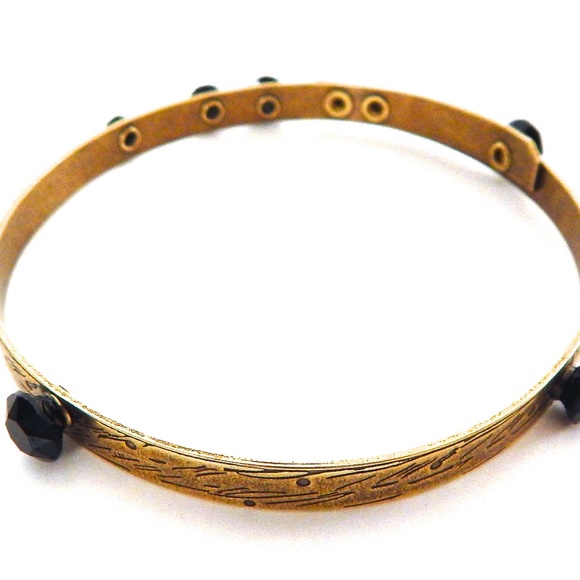 GASOLINE GLAMOUR THUNDERBIRD BLACK POWDER BANGLE - Picture 3 of 3